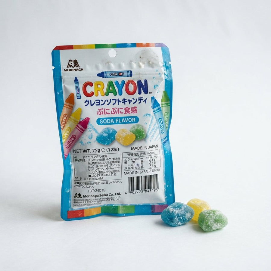 Crayon Soft Candy — front of pack at Exotic Snaxx Chicago