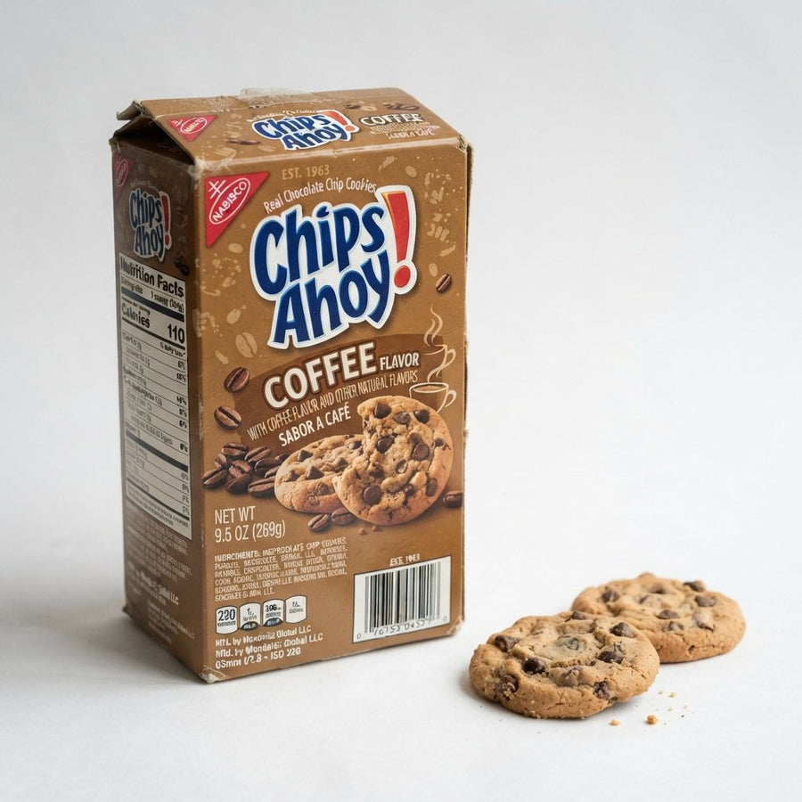 Chips Ahoy Coffee Flavor — front of pack at Exotic Snaxx Chicago