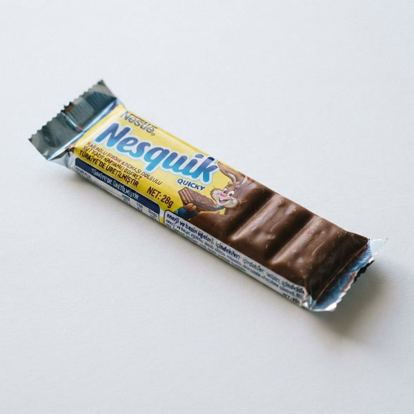 Nestle Nesquik Flavored Chocolate Covered Wafer Made In Turkiye