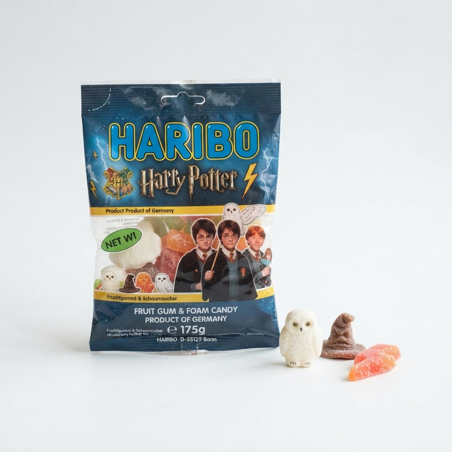 Haribo Harry Potter Product of Germany — front of pack at Exotic Snaxx Chicago