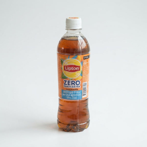 LIPTON ZERO PEACH ICE TEA MADE IN KOREA
