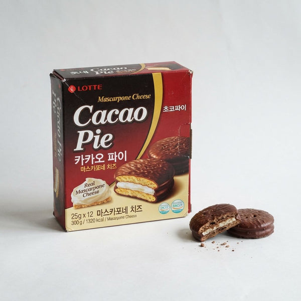 Cacao Pie Mascarpone Cheese Korea