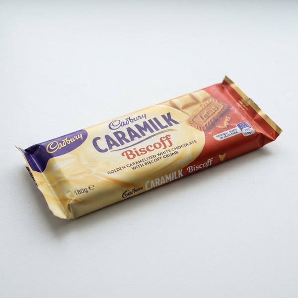 Cadbury Caramilk Biscoff Proudly Made In Tasmania
