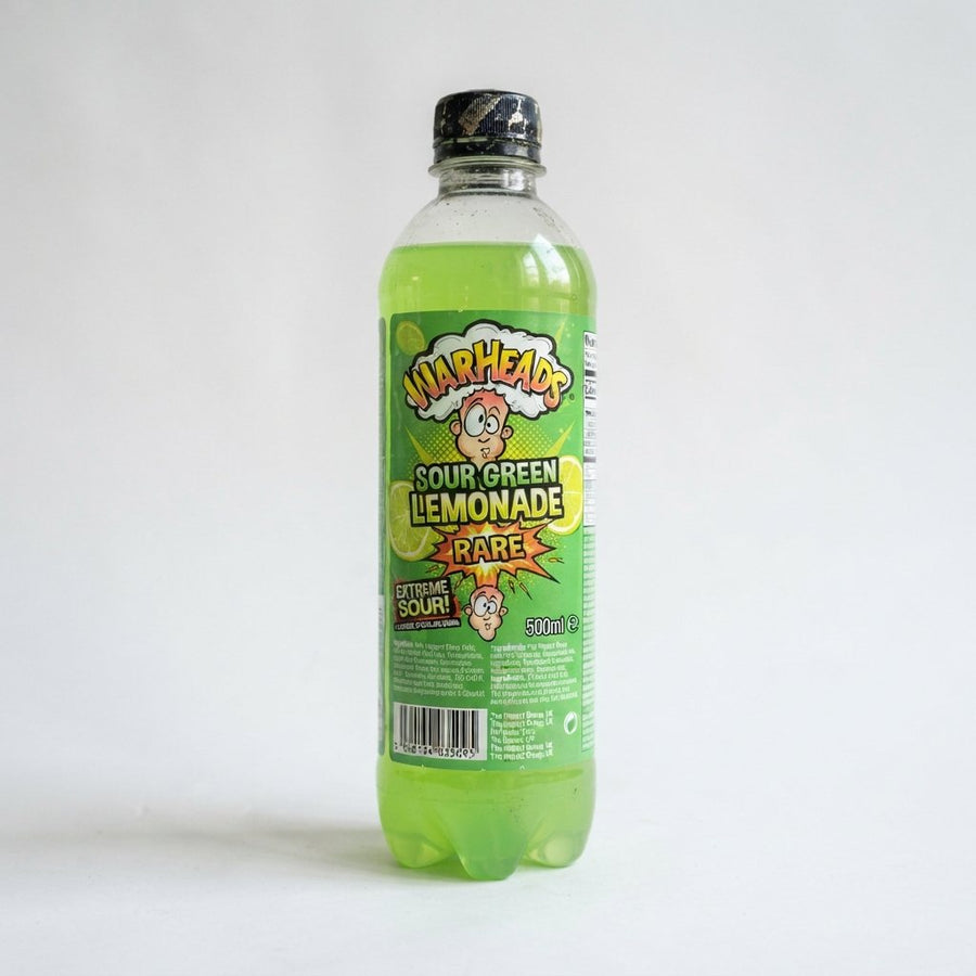 Warheads Sour Green Lemonade RARE — front of pack at Exotic Snaxx Chicago