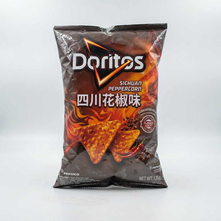 Doritos Sichuan Peppercorn — front of pack at Exotic Snaxx Chicago