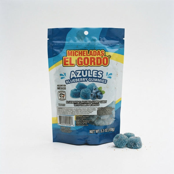 Micheladas El Gordo Azules Blueberry Gummies