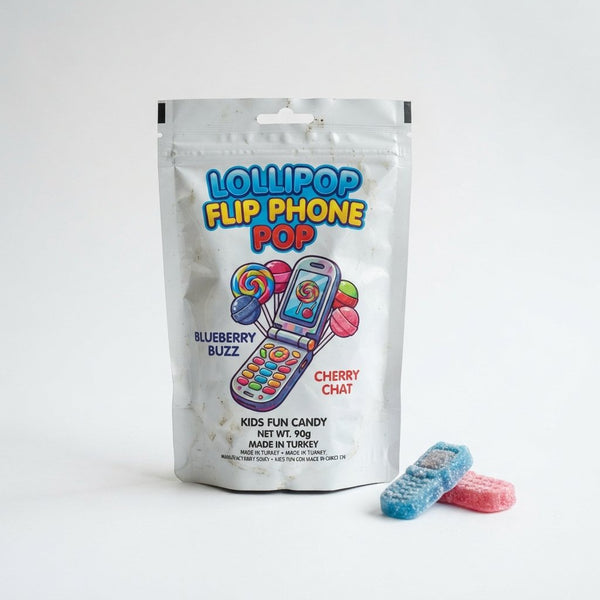 Lollipop Flip Phone Pop