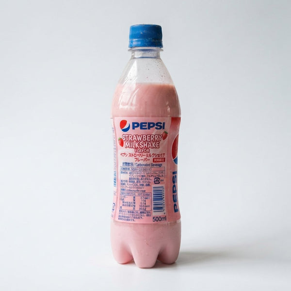 Pepsi Cola Strawberry Milkshake Flavor
