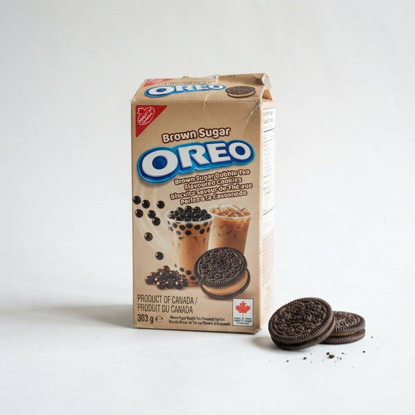 Oreo Brown Sugar Bubble Tea Flavoured Cookies PRODUCT OF CANADA
