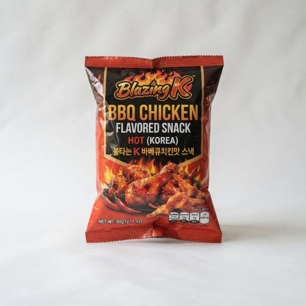 Blazing K BBQ Chicken Flavored Snack Hot (Korea)