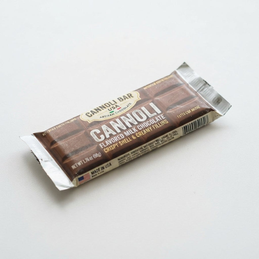 Cannoli Bar Usa — front of pack at Exotic Snaxx Chicago