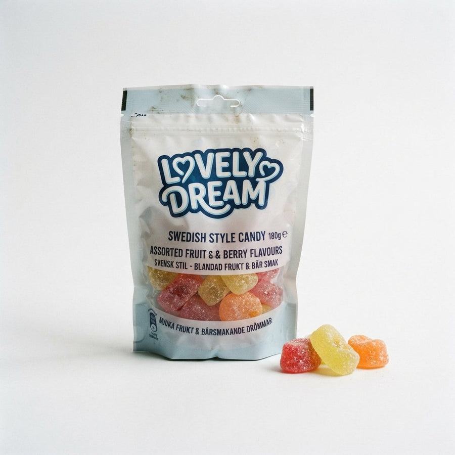 Swedish Style Lovely Dream — front of pack at Exotic Snaxx Chicago