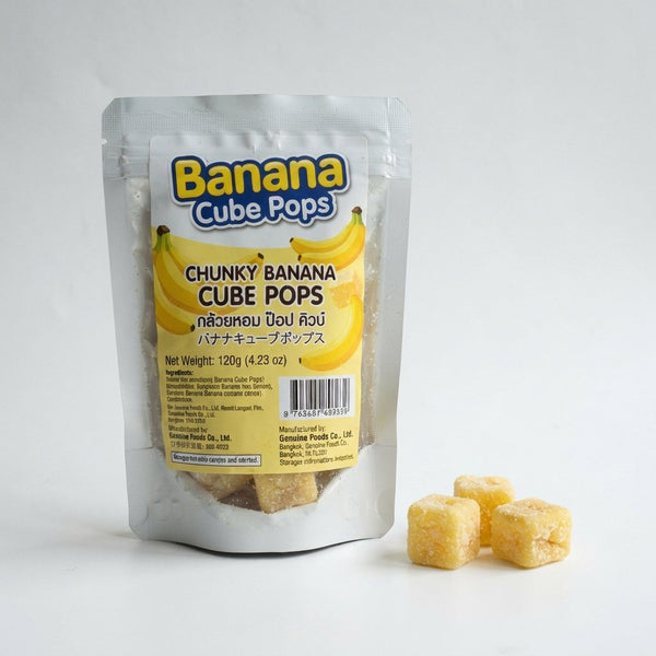 Banana Cube Pops