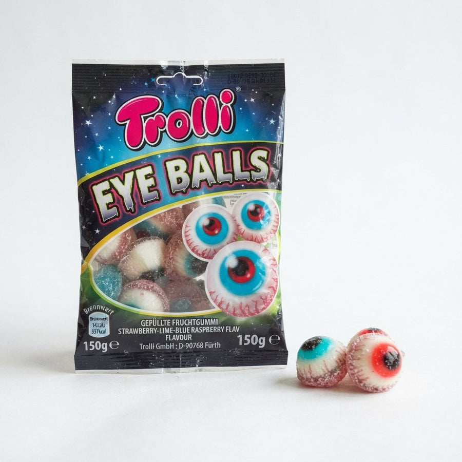 Trolli Eye Balls  Candy — front of pack at Exotic Snaxx Chicago