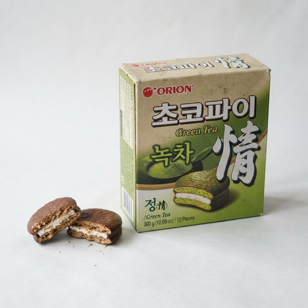 Choco Pie Green Tea. Korea