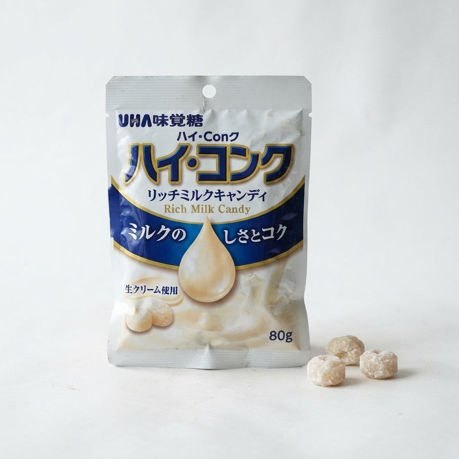 UHA High Conc Rich Milk Candy — front of pack at Exotic Snaxx Chicago