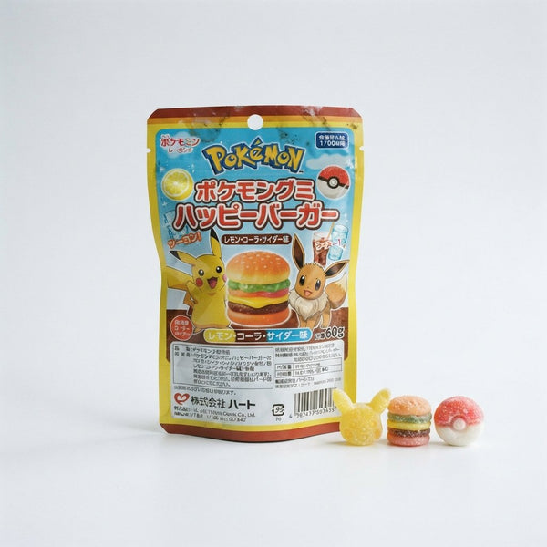 Pokemon Gummy Happy Burger