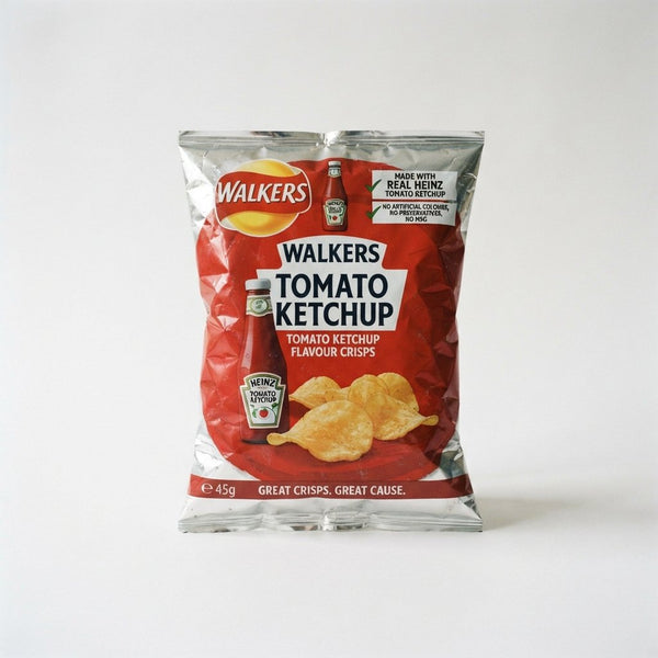 Walkers Heinz Tomato Ketchup Crisps UK