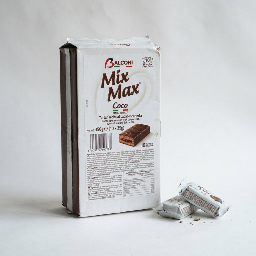 Balconi Mix Max Coco Made in Italy — front of pack at Exotic Snaxx Chicago