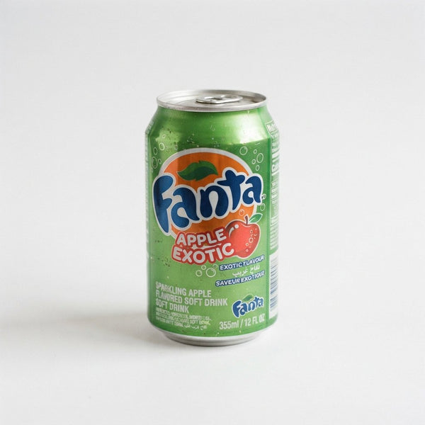Apple Exotic Fanta Soda Pop - 12oz Can