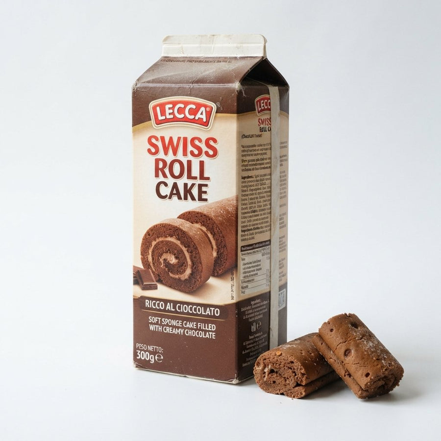 Swiss Roll Cake — front of pack at Exotic Snaxx Chicago