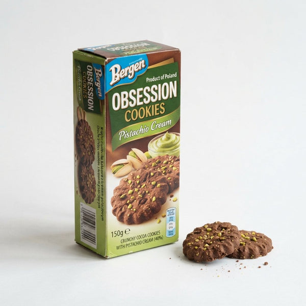Bergen Obsession Cookies Pistachio Cream Product of Poland