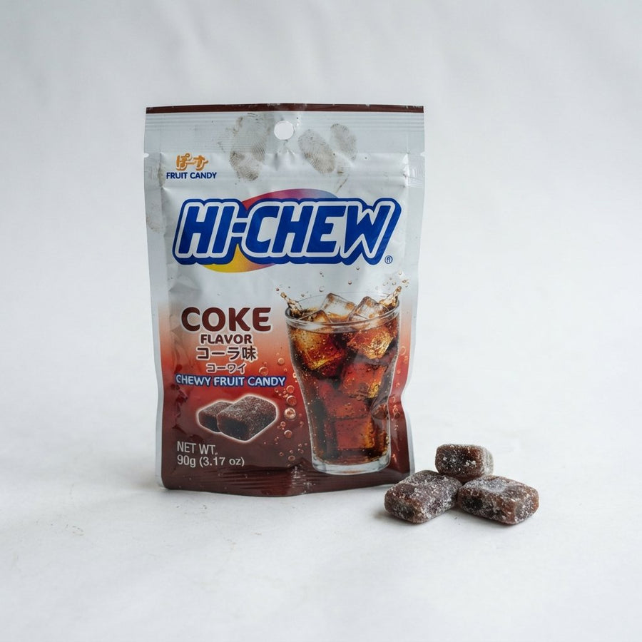 Hi Chew Coke Flavor — front of pack at Exotic Snaxx Chicago