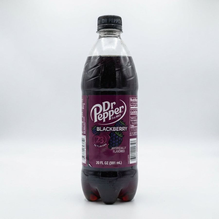 Dr.Pepper Blackberry — front of pack at Exotic Snaxx Chicago