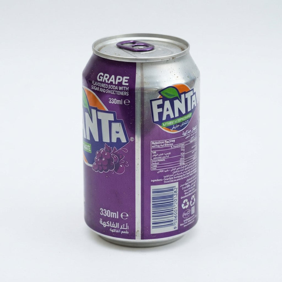 fanta grape Can — front of pack at Exotic Snaxx Chicago