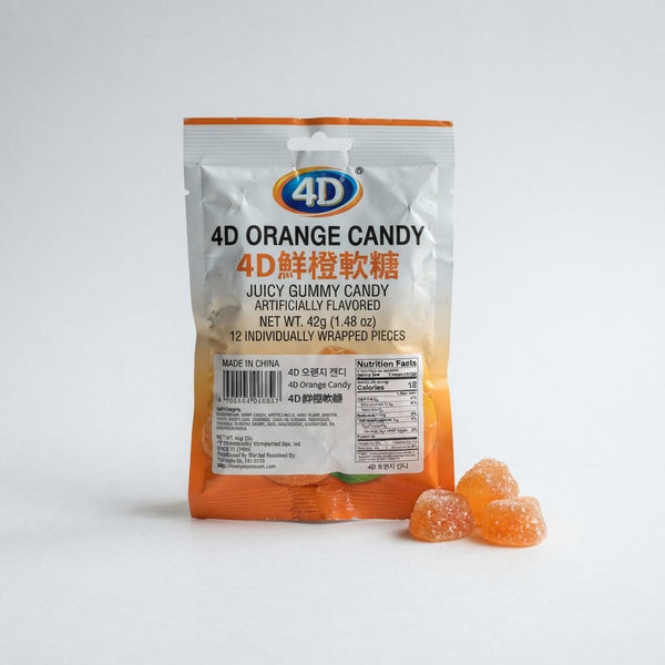 4D Orange Candy