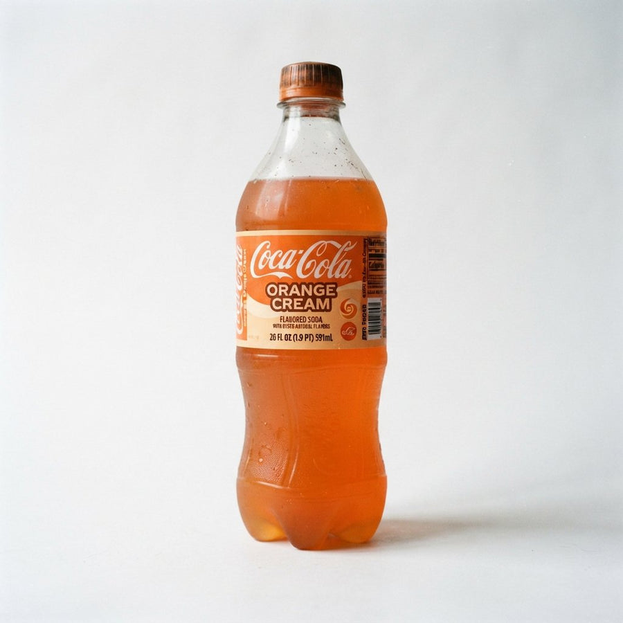 Coca Cola Orange Cream — front of pack at Exotic Snaxx Chicago