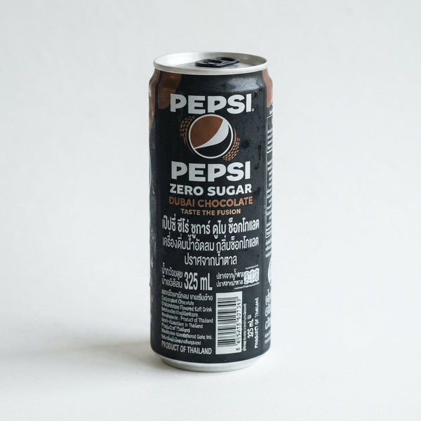 Zero Sugar Pepsi Dubai Chocolate Product of Thaliand