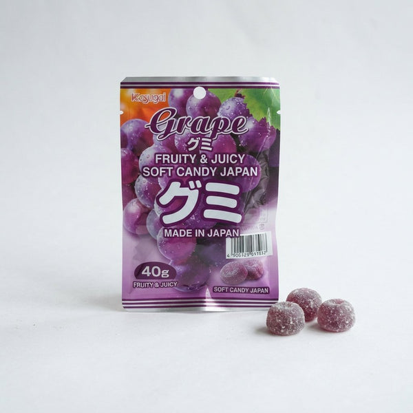 Grape Gummy N' Soft Candy Japan