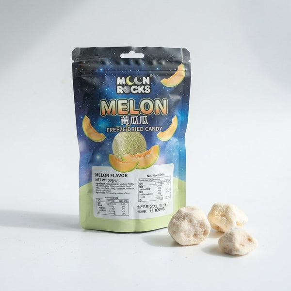 Moon Rocks Melon Freeze Dried Candy