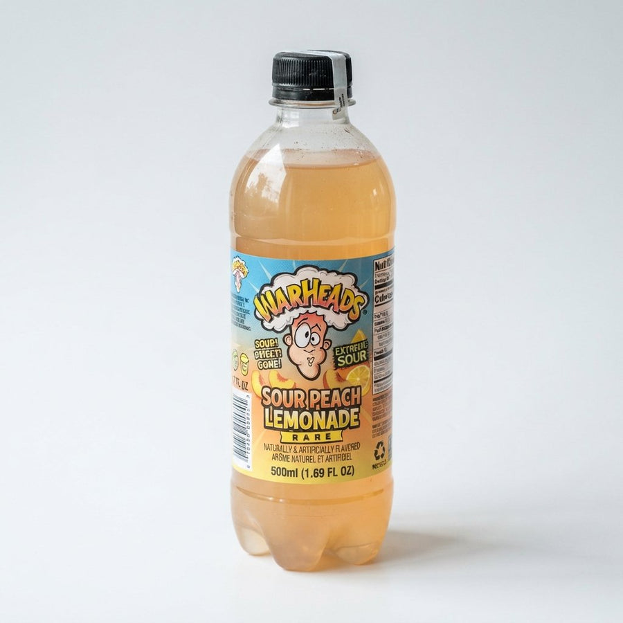 Warheads Sour Peach Lemonade RARE — front of pack at Exotic Snaxx Chicago
