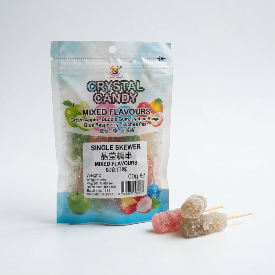 Single Skewer Crystal Candy — front of pack at Exotic Snaxx Chicago