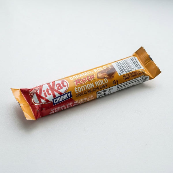KitKat Chunky Caramel Rolo Edition Chocolate Bar (Canada)
