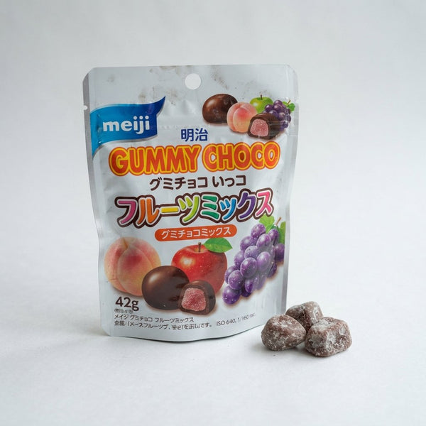 Meiji Gummy Choco Fruits Mix (Japan)