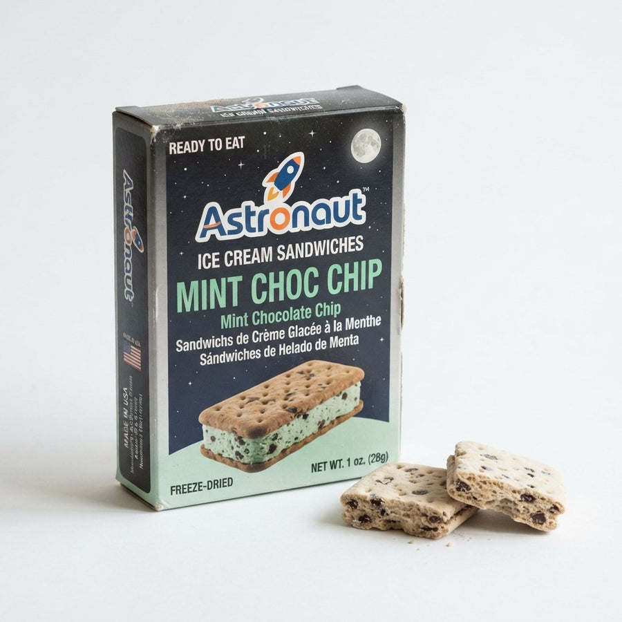 Astronaut Ice Cream Mint — front of pack at Exotic Snaxx Chicago