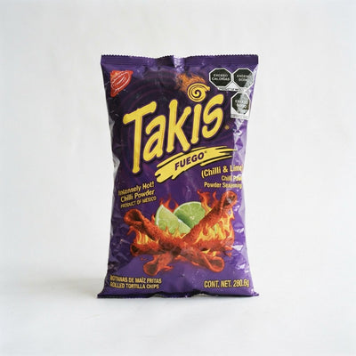 Takis Fuego Chilli Powder Seasoning (Mexico) — nuclear heat tier snack at Exotic Snaxx Chicago
