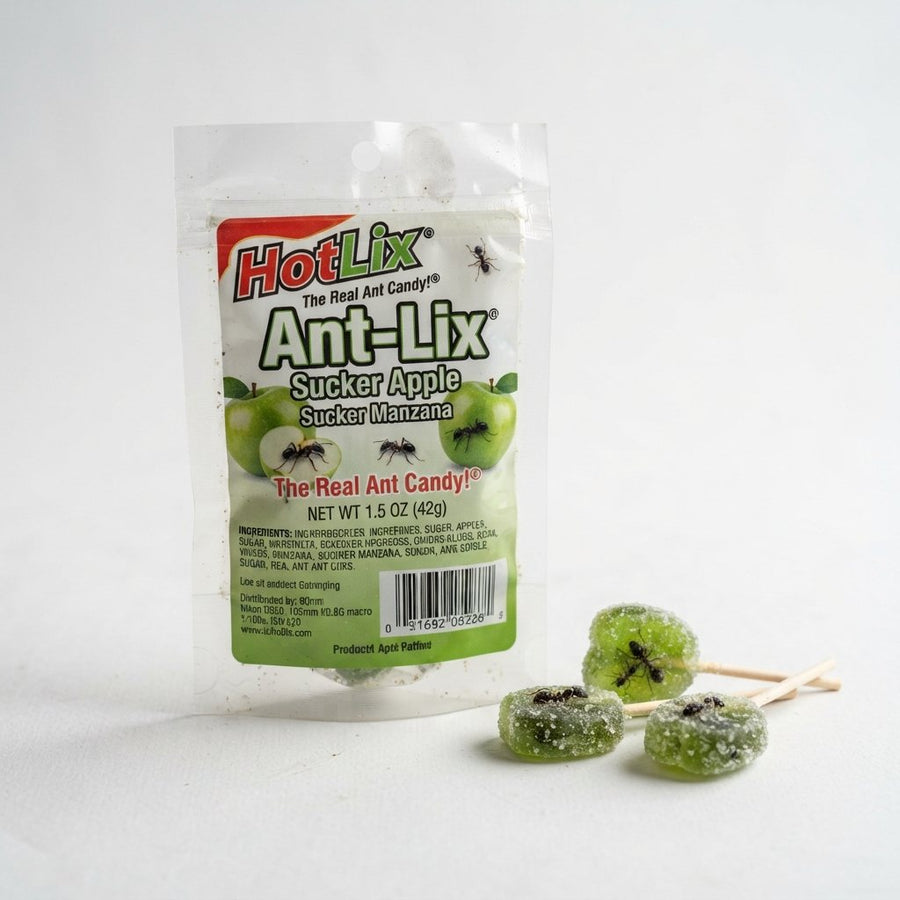 Hotlix® Ant-Lix Sucker Apple — front of pack at Exotic Snaxx Chicago