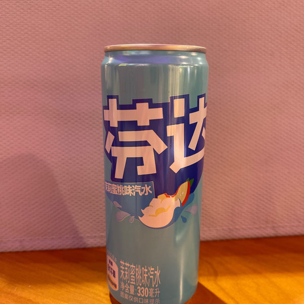 Fanta Jasmine Peach (China, 330 ml)