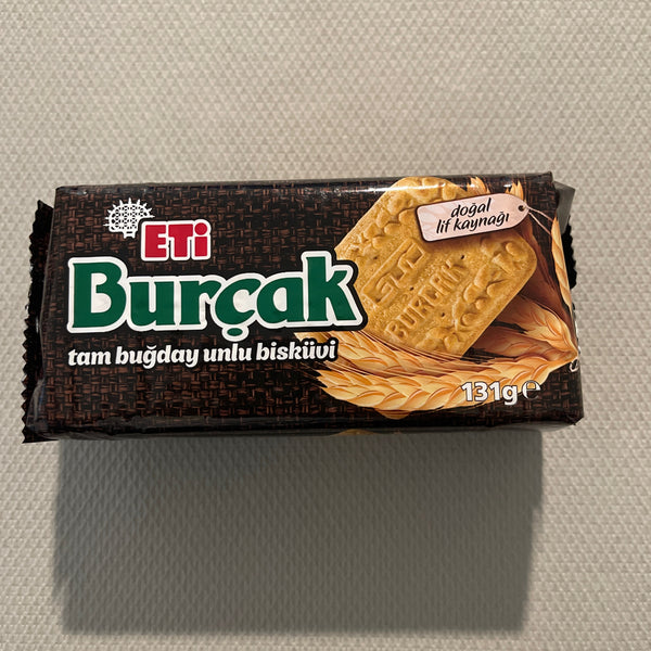 Eti Burçak Whole Wheat Biscuits (Turkey)