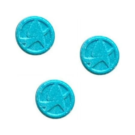 Star Trek To Boldly Go Sours, Blue Raspberry Candy — front of pack at Exotic Snaxx Chicago