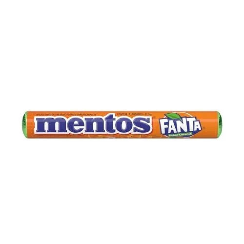 Mentos Mentos Fanta Chewy Candy — front of pack at Exotic Snaxx Chicago