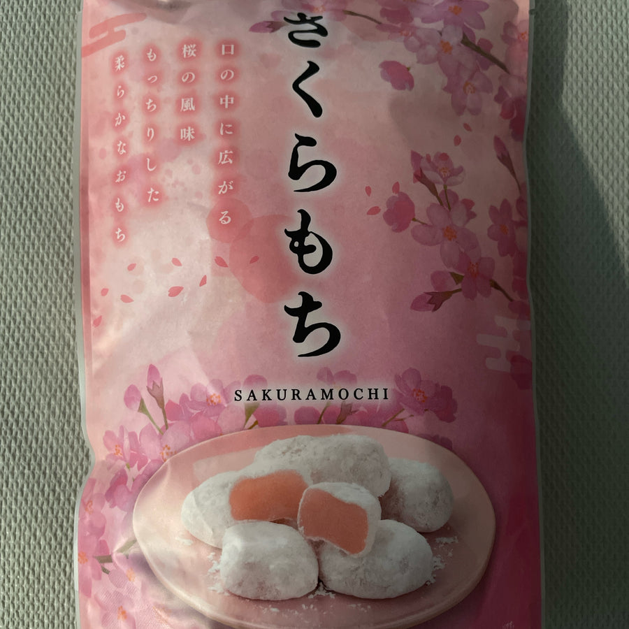 Sakuramochi (Japan) — front of pack at Exotic Snaxx Chicago
