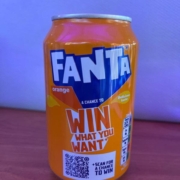 Fanta Orange (Sparkling Orange Fruit Drink)