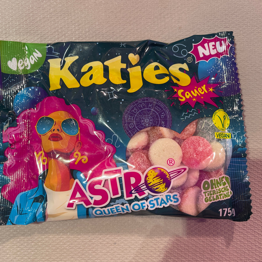 Katjes Astro Quenn of Star ( Germany ) — front of pack at Exotic Snaxx Chicago