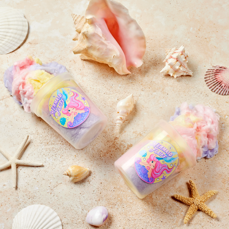 Mermaid Fluff Cotton Candy &mdash; second view