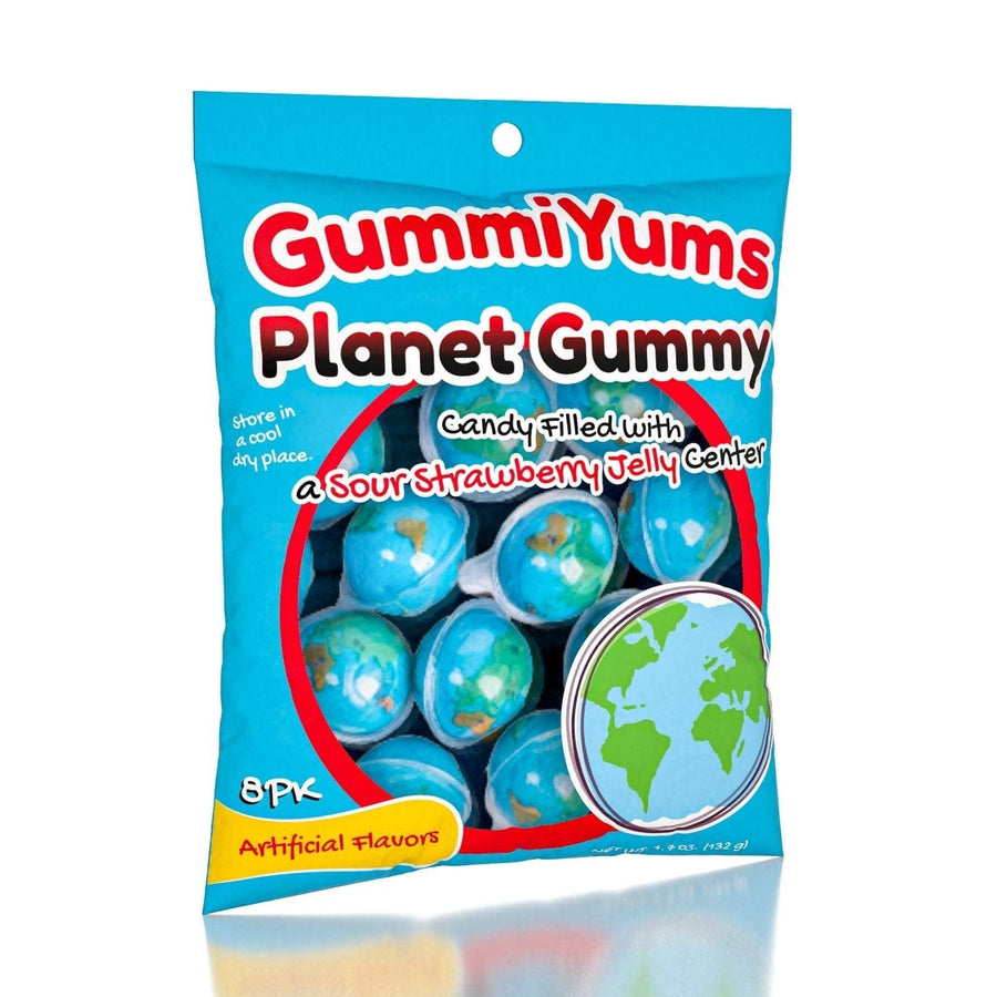 GummiYums Planet Gummies (8pk) — front of pack at Exotic Snaxx Chicago